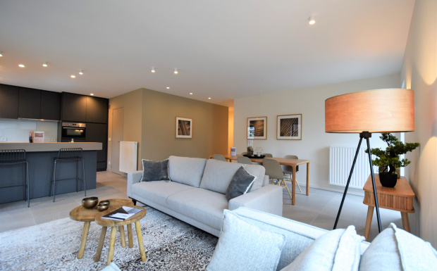 modelinrichting kijkappartement, gehuurd interieur, casanova vastgoedstyling, huur een interieur, styling van een kijkappartement, immo oostvlaanderen, luxe interieur huren